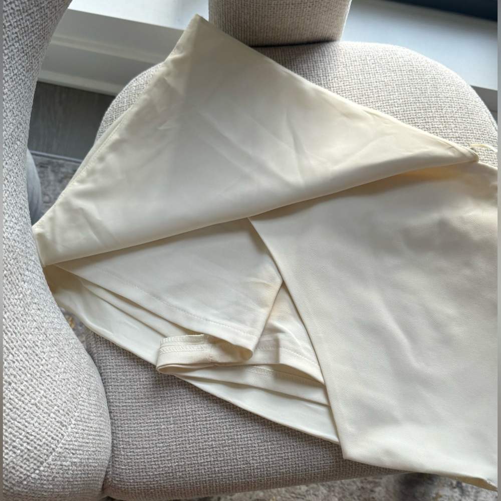 Zara Off-White Mini Skort - Picture 3 of 6